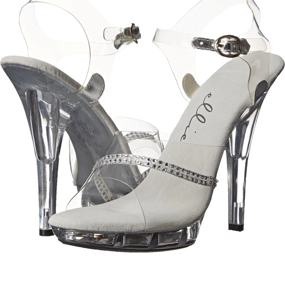 Ellie Shoes Women's M Jewel Platform Sandal - Picture 1 of 6